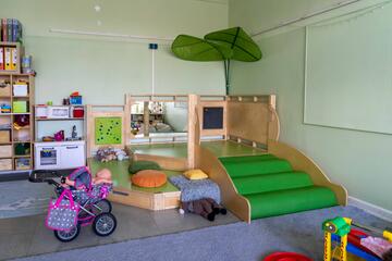 Gruppenraum des Johanniter-Hauses Pusteblume