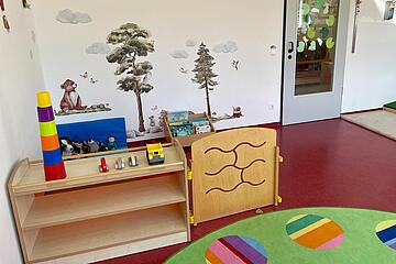 "Rote Gruppe" in der Kinderkrippe "BamBIOni"