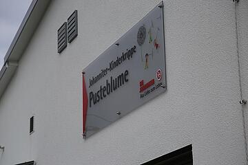 Außenansicht Johanniter-Kinderkrippe "Pusteblume"