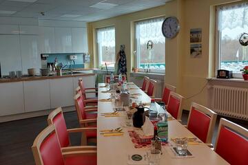 Esstisch der Tagespflege Leuchtturm