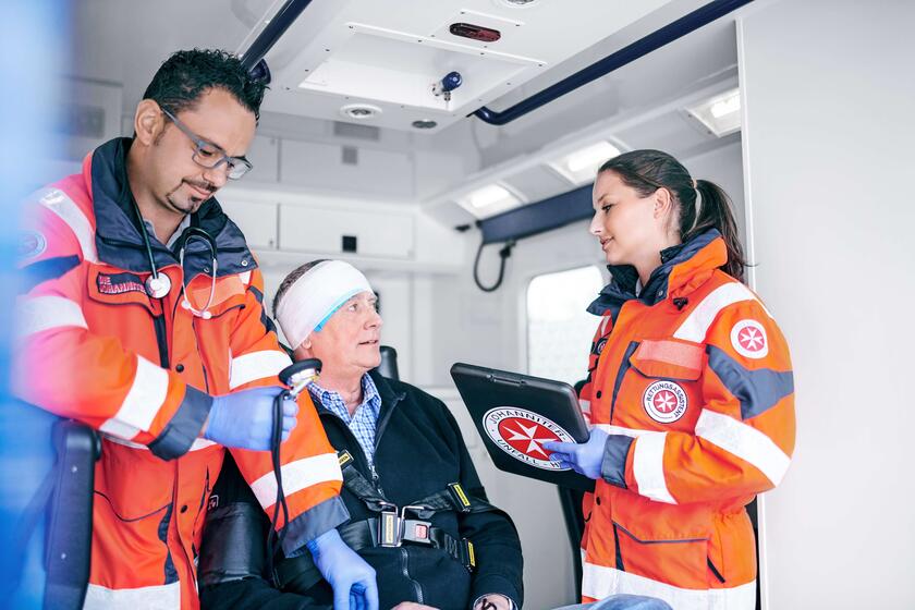 Die medizinische Hilfe der Johanniter ist vielfältig.