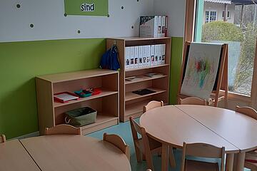 Kreativbereich Johanniter-Kinderkrippe "StromSpatzen"