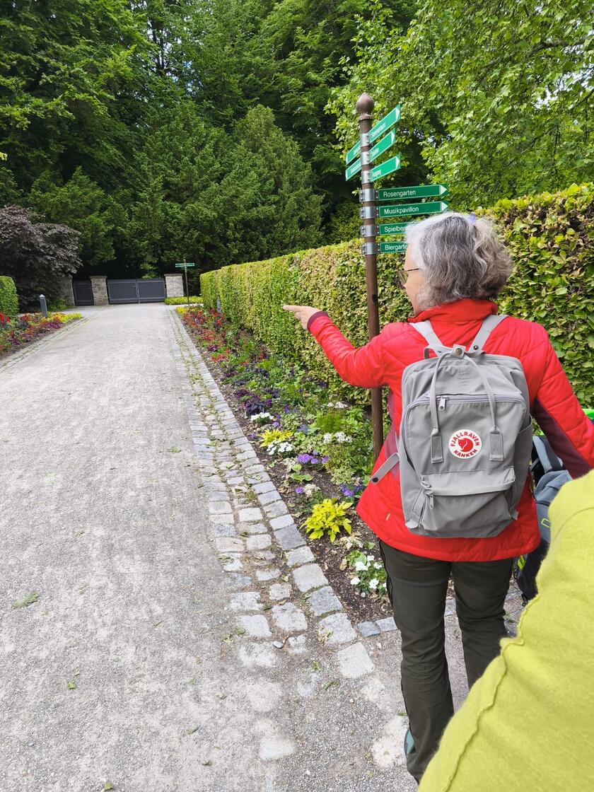 Wir machen einen Ausflug in den Botanischen Garten Augsburg