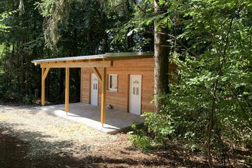 Außenansicht Johanniter-Waldkindergarten "Märchenzwerge"