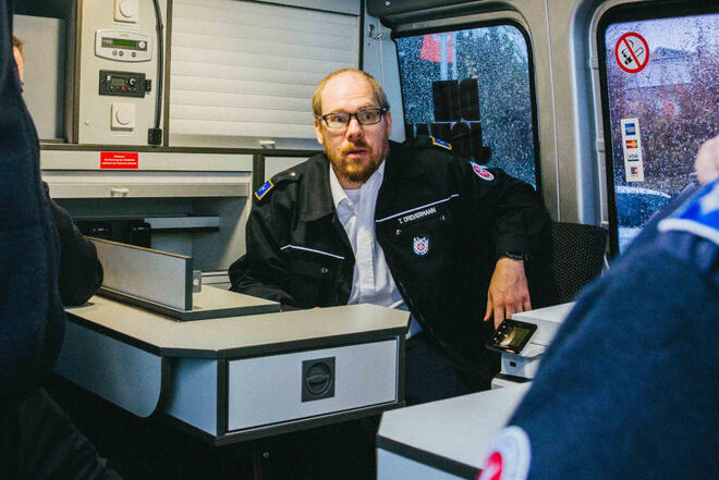 Tobias Drevermann, Sachgebietsleiter Bevölkerungsschutz im Regionalverband Oberfranken