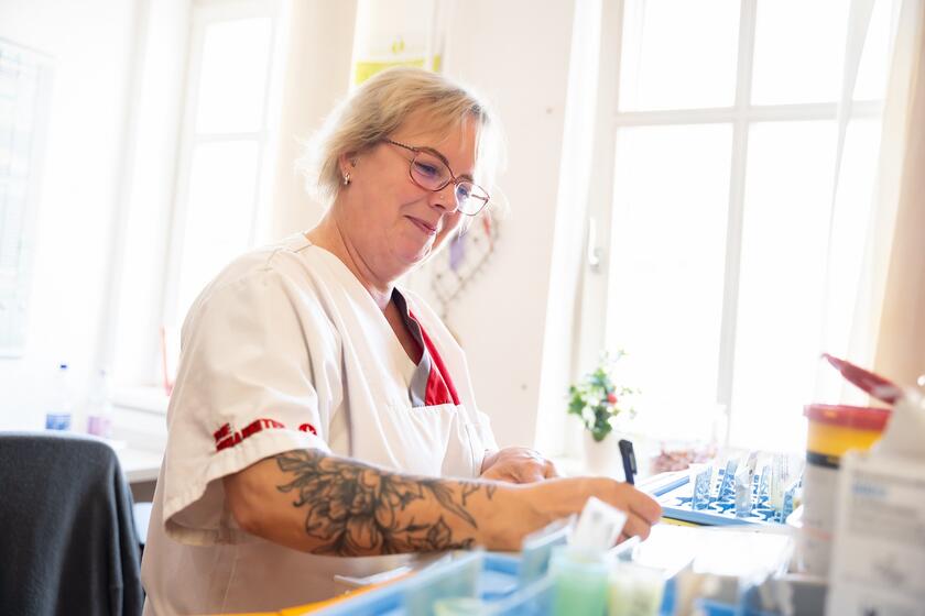 Wir sind mit Zuwendung, Respekt und Kompetenz für Sie da!