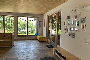 Eingangsbereich Johanniter-Kinderkrippe "Nesthäkchen"