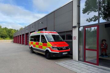 Eingang der Johanniter-Geschäftsstelle Augsburg