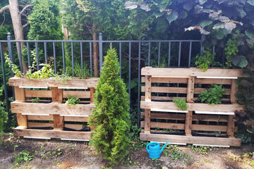 Garten der Johanniter-Kita Sternschnuppe