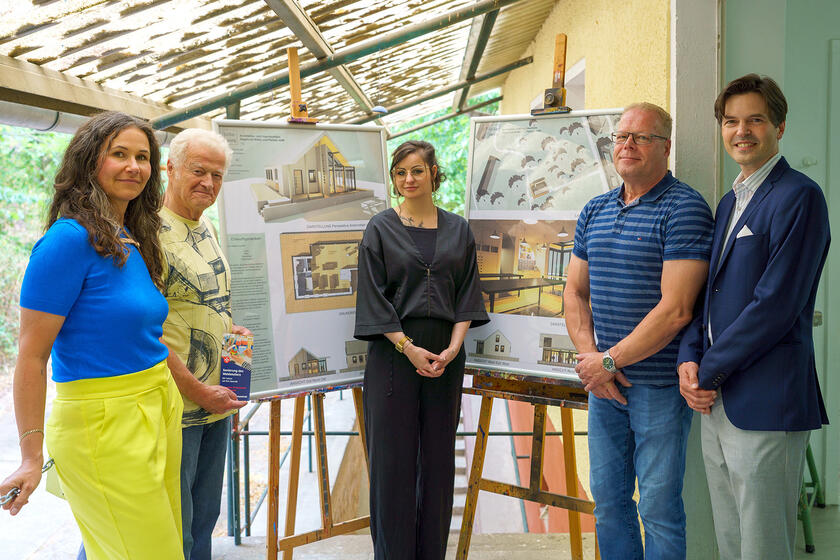 Pläne für das Waldatelier