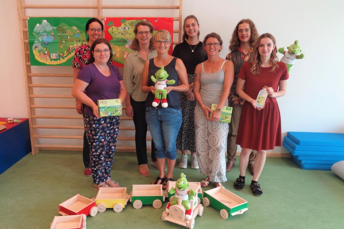 Johanniter-Kindergarten "Weitblick" macht sich fit