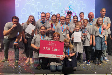 Platz 1 für die S-Mannschaft und die C-Mannschaft aus Lübeck