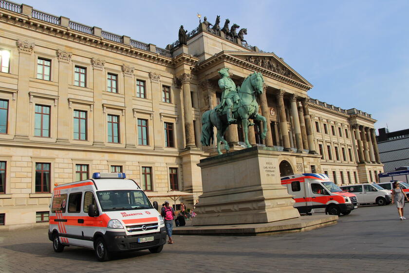 Der Sitz der Geschäftsstelle des Johanniter Regionalverbands Harz-Heide in Braunschweig.