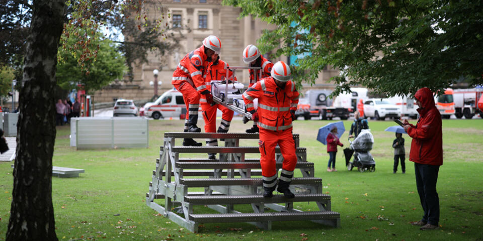 Landeswettkampf der Johanniter 2022 in Wiesbaden