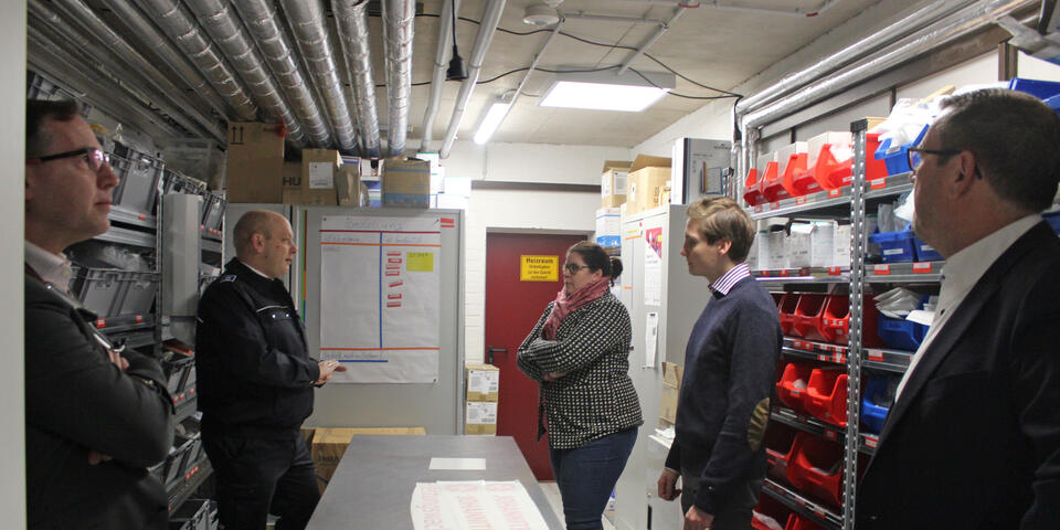 Führung durch den Ortsverband