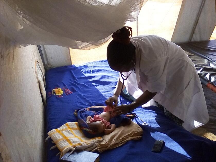 Rakella bei der morgendlichen Visite. 