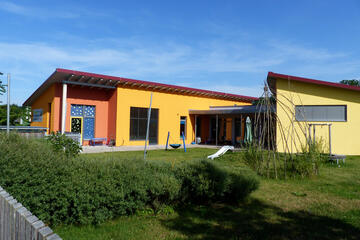 Außenaufnahme Johanniter-Kinderinsel Reckendorf