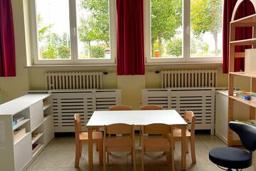 Esszimmer Kindergarten Laberweinting "Schlosswichtel"