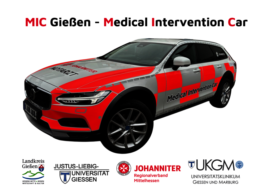 Foto des Fahrzeugs MIC Medical Intervention CAr Gießen