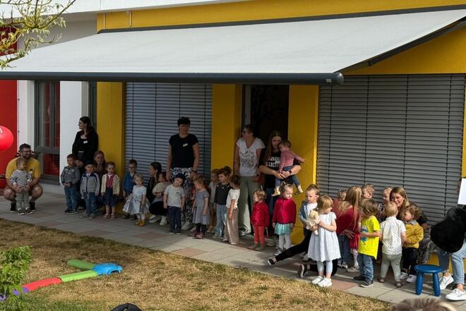 Spiele und Musik schafften eine tolle Atmosphäre auf der Feier.