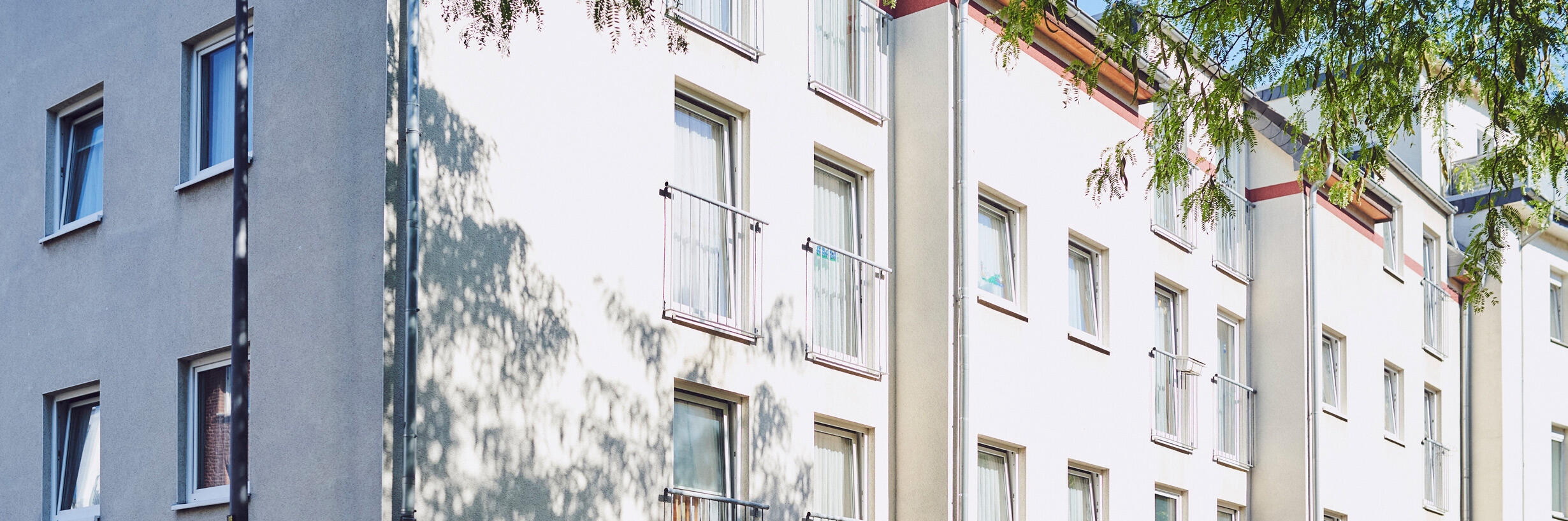 Vorderansicht des Johanniter-Stift Köln Ehrenfeld.