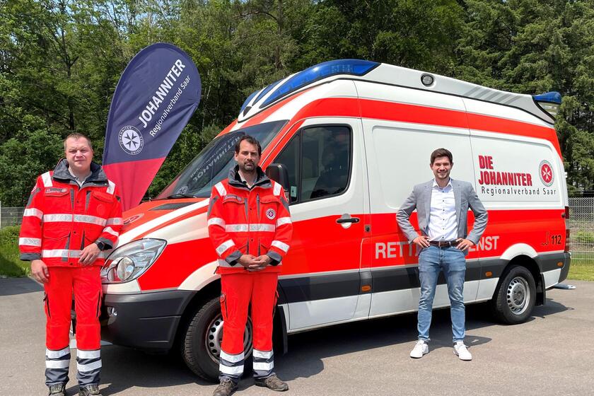 Neu: Rettungswache Erbringen mit einem 24-Stunden-Rettungswagen.