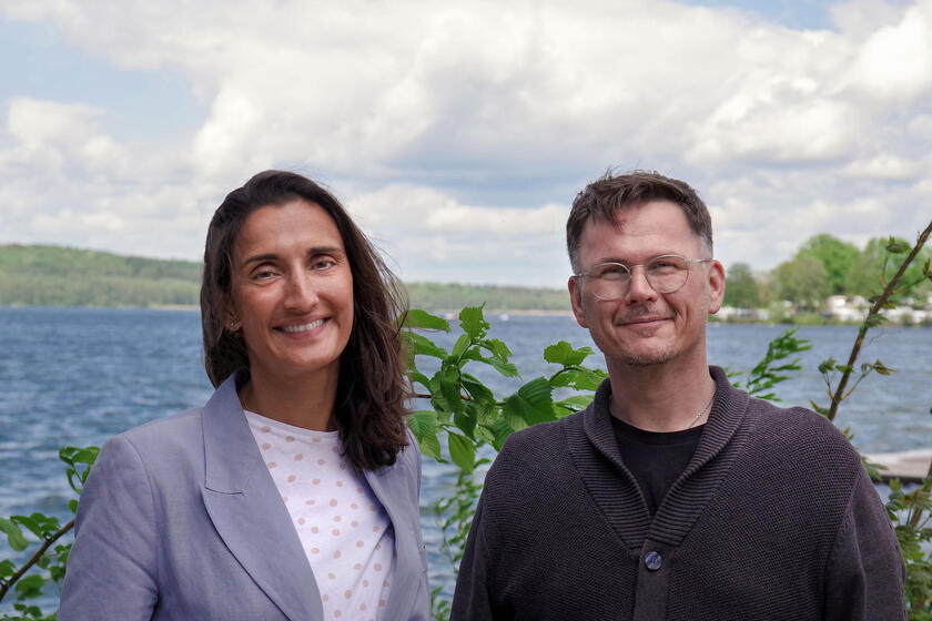 Katrin Ancion-Althaus und Stephan Kamphenkel vom Betreuungsverein Herzogtum Lauenburg