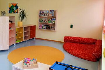 Leseecke Johanniter-Kinderhort "Naturentdecker"