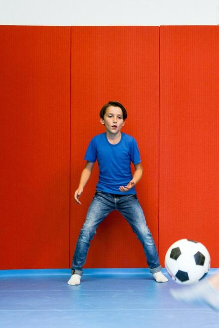 Bewegung hilft, Gefühle zu zeigen.