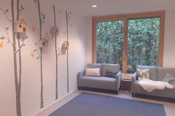 Wartebereich Johanniter-Kinderkrippe "StromSpatzen"