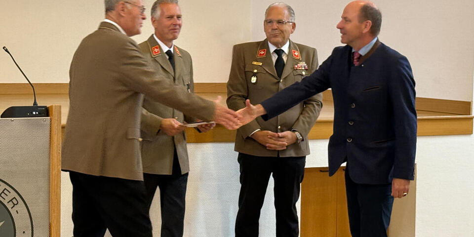 Henning Otterson bei der Landesvertreterversammlung HRS 2025.