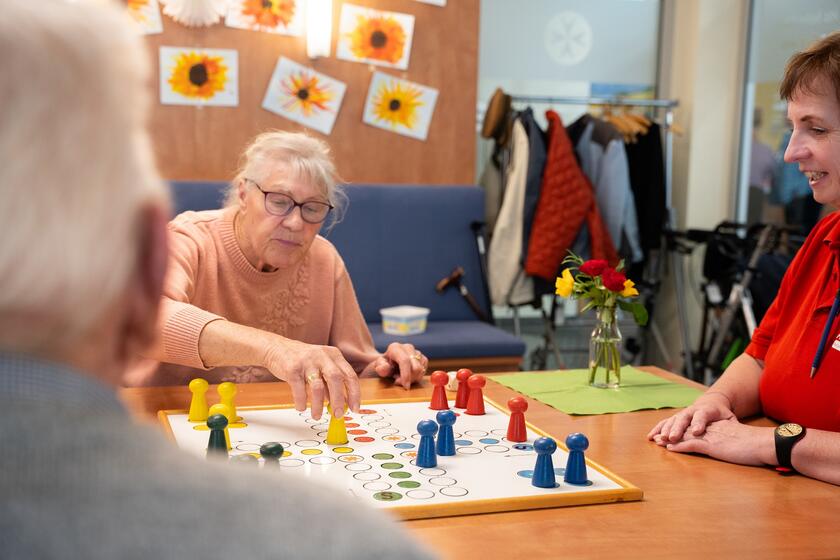 Vielfältige Beschäftigungsangebote in der Tagespflege