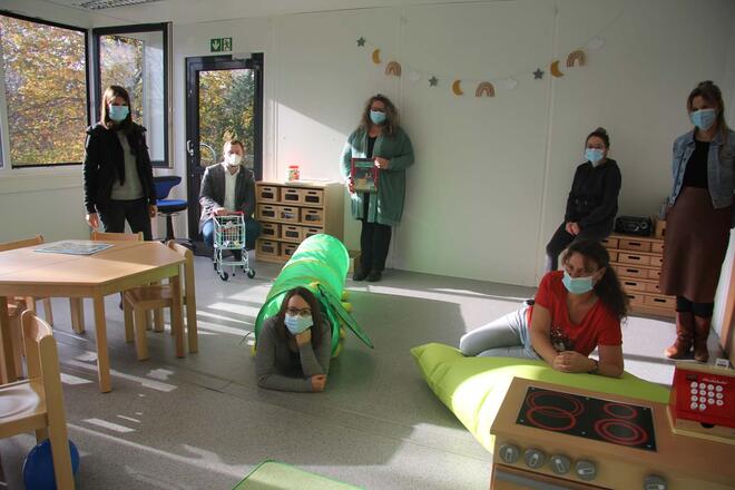 Das Team der Kindertageseinrichtung Much-Hetzenhold 