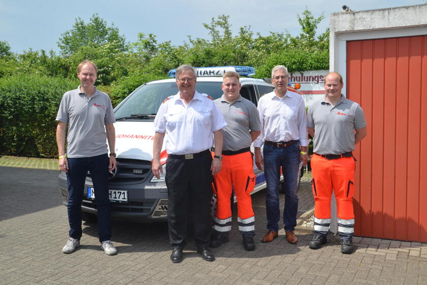 Besuch auf der Dienststelle