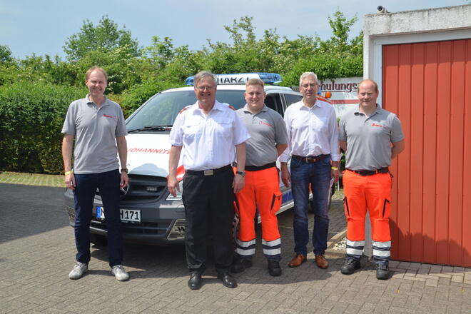 Besuch auf der Dienststelle