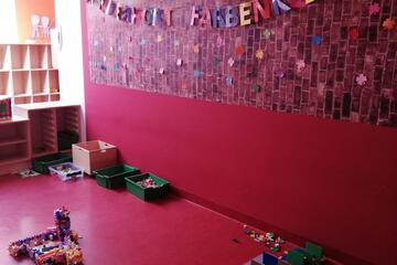 Spielecke Johanniter-Kinderhort "Farbenklecks"