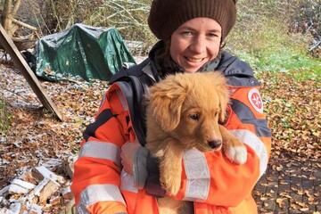 Bildimpression Rettungshundeteam