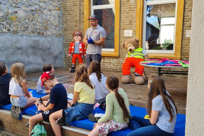 Kinder beim Girlsday