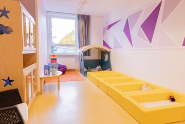 Schlafraum Johanniter-Kinderkrippe "Jakobswichtel"