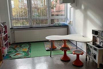 Gruppenraum Johanniter-Kinderhort Weltenbummler in Nittenau