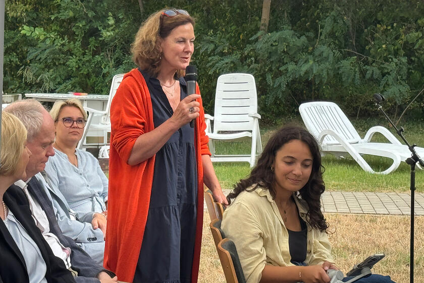 Galeristin Friederike Sehmsdorf vom Kunstkontor Potsdam