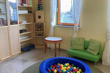 Bällebad Johanniter-Kinderkrippe "Zaubergarten"