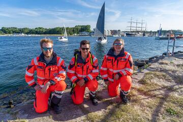 Sanitätsdienst bei der Travemünder Woche