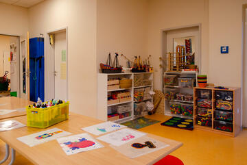 Gruppenraum der OGS Eutin