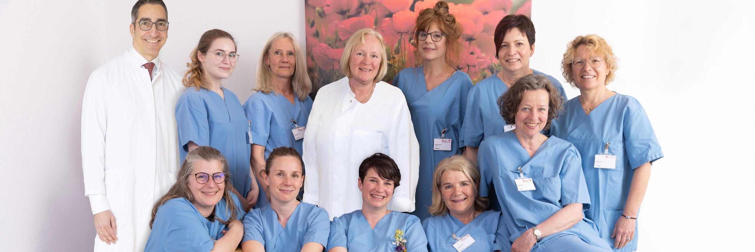 Team der Geburtsstation und Gynäkologie am Johanniter-Krankenhaus Bonn