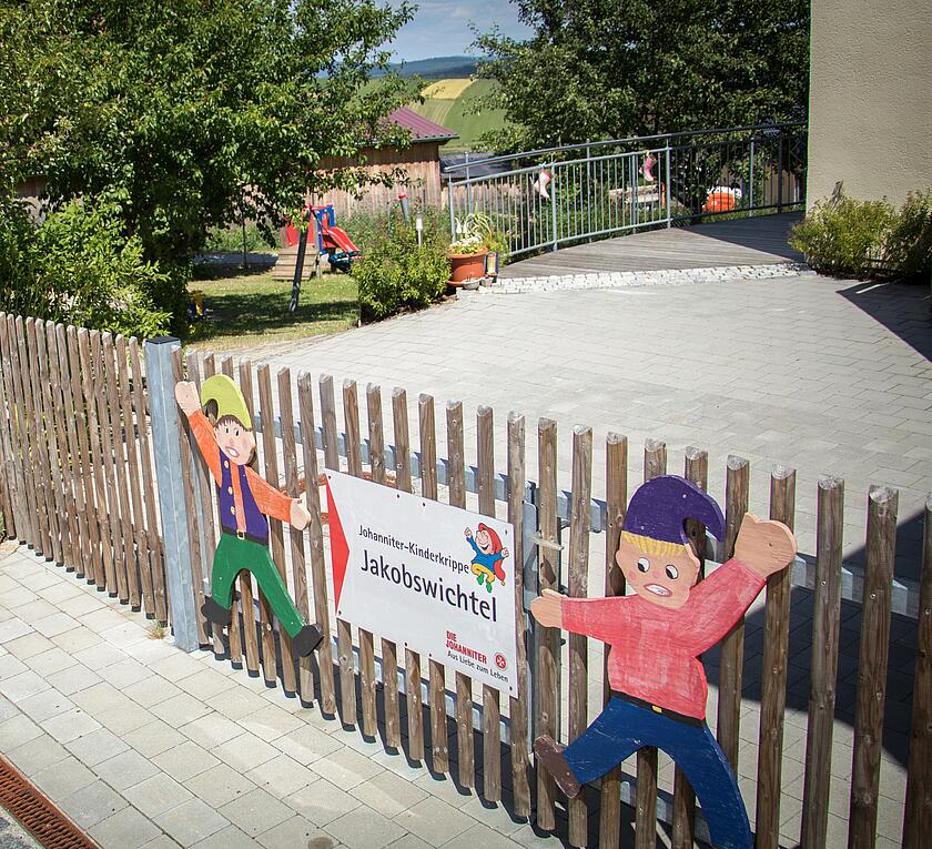 Außenansicht Johanniter-Kinderkrippe "Jakobswichtel"