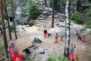Bildimpression Rettungshundeteam