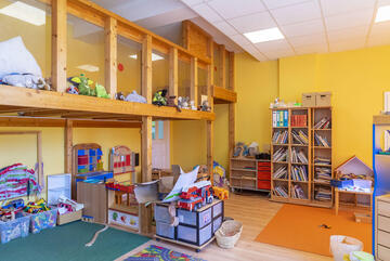 Gruppenraum in der Kita Dörpshus