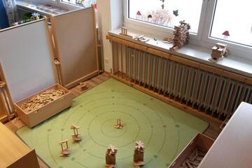 Bauecke Johanniter-Kinderhort Irlbach