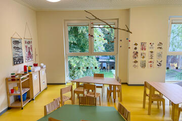 Gruppenraum im Krippenbereich